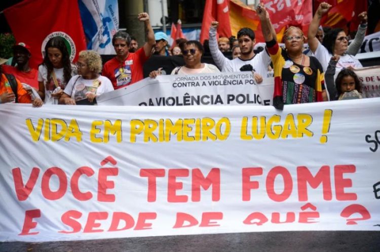 Grito do Excluídos nasceu durante a 2ª Semana Social Brasileira da CNBB – Conferência Nacional dos Bispos do Brasil, entre 1993-1994. - Tomaz Silva/Agência Brasil